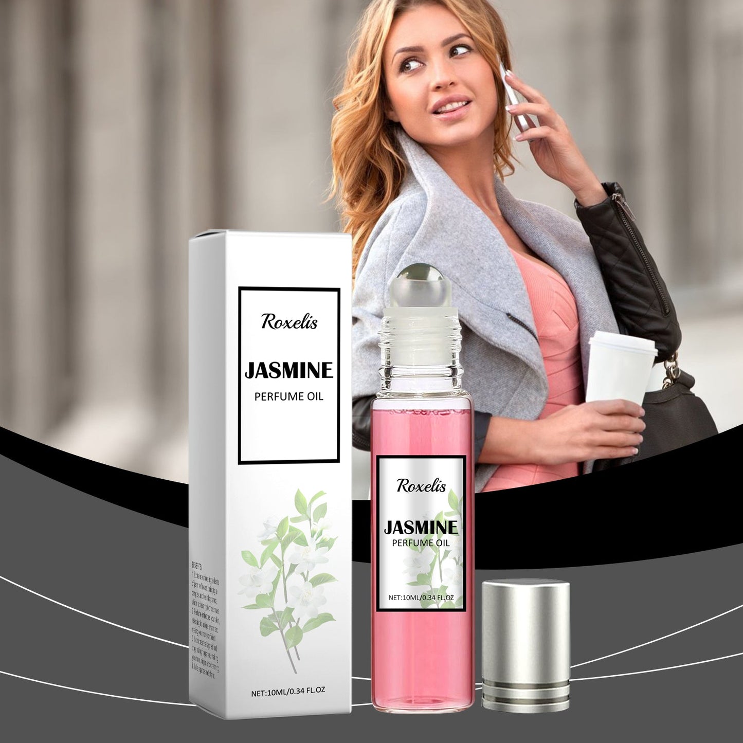 Women's Pheromone Ball Jasmine Perfume Lasting Fragrance Flower Fruit Fresh Charm Fresh Light Fragrance - Korvel