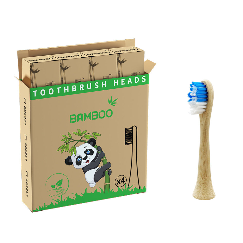 Têtes de remplacement en bambou pour brosse à dents électrique Philips
