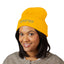 Democrazy Cuffed Beanie – Political Satire Knit Hat