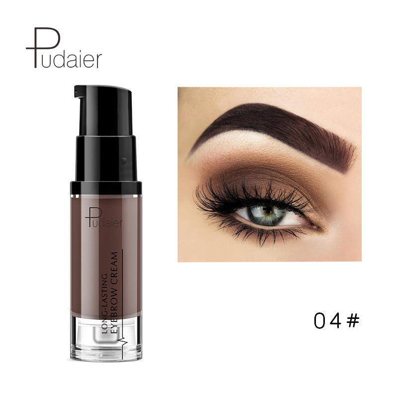 Gel à sourcils 4D Pudaier - Formule naturelle et waterproof