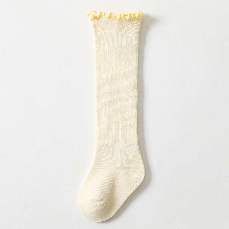 Calcetines de bebé de algodón peinado premium - Colección primavera y verano