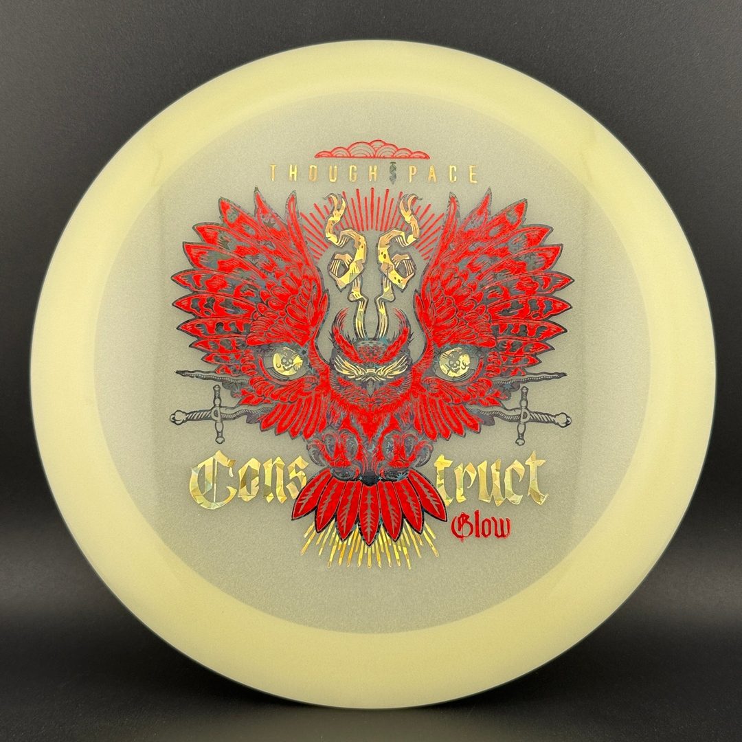 Glow Construct - Disque de Golf Disc Owl Stamp