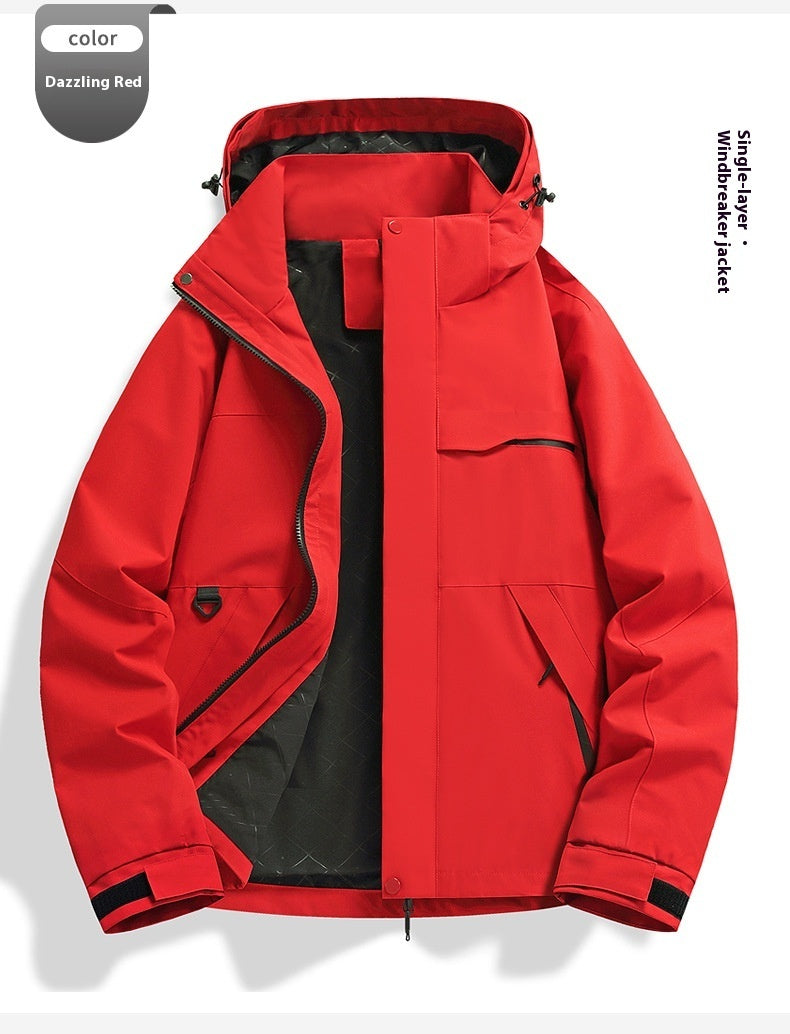 Veste Shell Impermeable et Coupe-Vent Premium pour Activités de Plein Air
