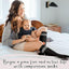 Pregnant women's elastic compression socks mid length calf socks pressure socks women's jump rope elastic cycling socks - Korvel