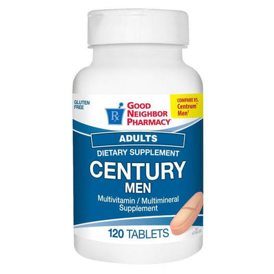 Silver Rod Pharmacy GNP Century Adult Men Multivitamin - 120 Tablets