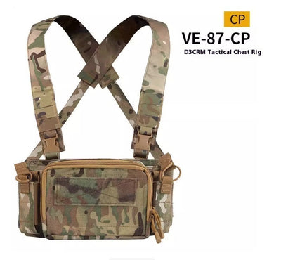Breathable Quick-Release Tactical Vest for Outdoor Activities