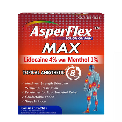 Akron Pharma Asperflex MAX Pain Relief Patch