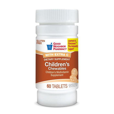 Silver Rod Pharmacy GNP Children's Chewable Multivitamins with Extra Vitamin C
