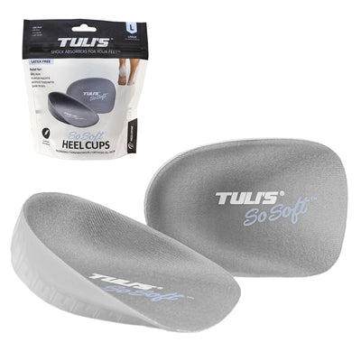 Tuli's So Soft Heavy Duty Gel Heel Cups - Comfort & Support
