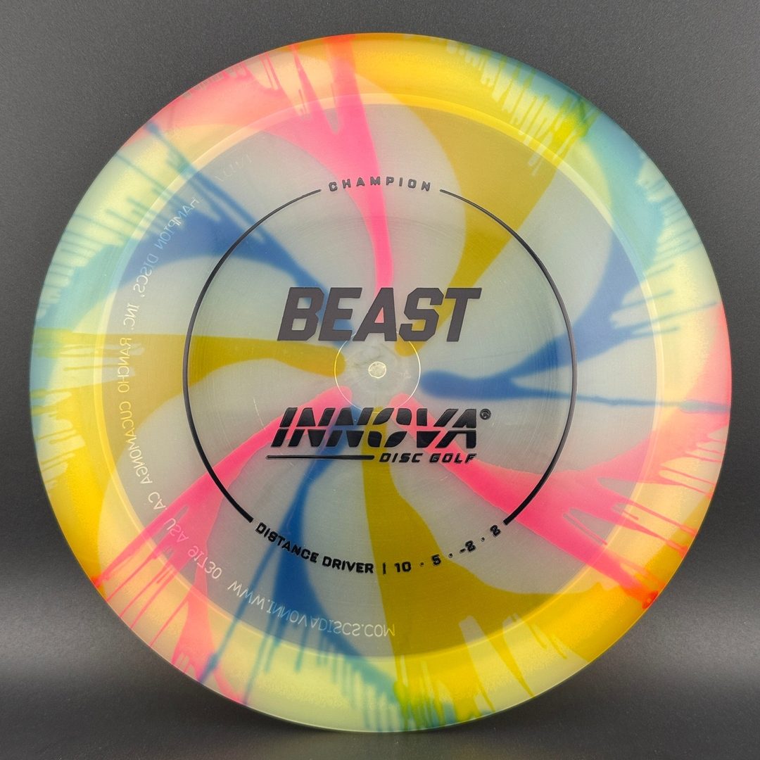 I-Dye Champion Beast Disc Golf Driver
