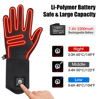 Premium Heated Winter Gloves for Outdoor Sports