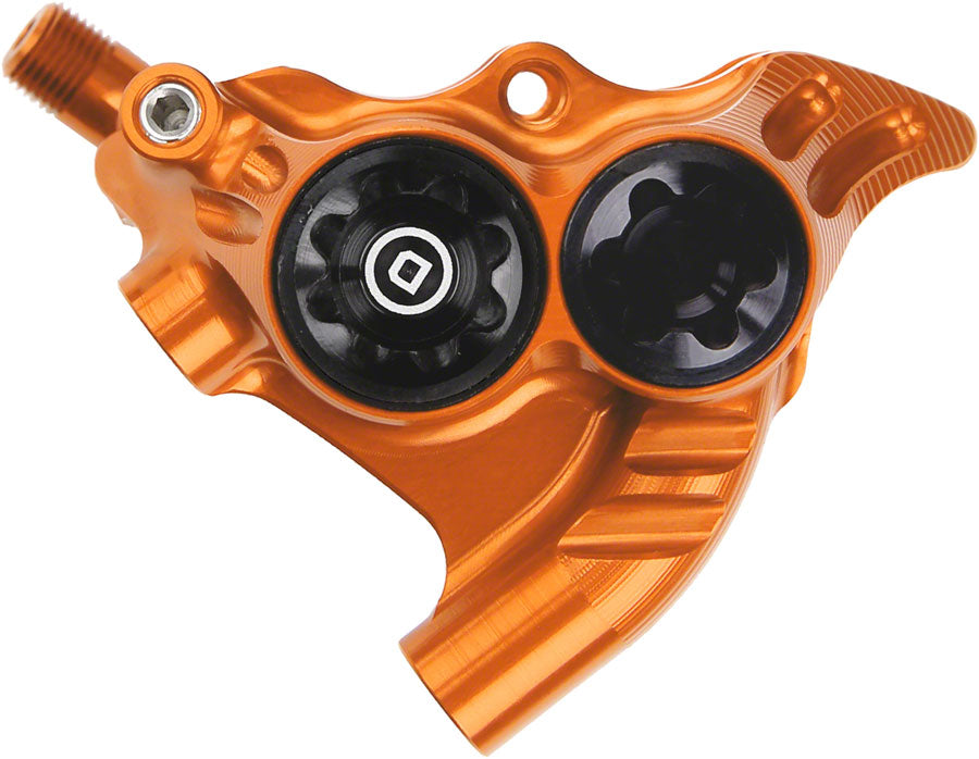Hope RX4+ Caliper de Freno de Disco - Montaje Plano Trasero +20mm Tipo DOT Naranja