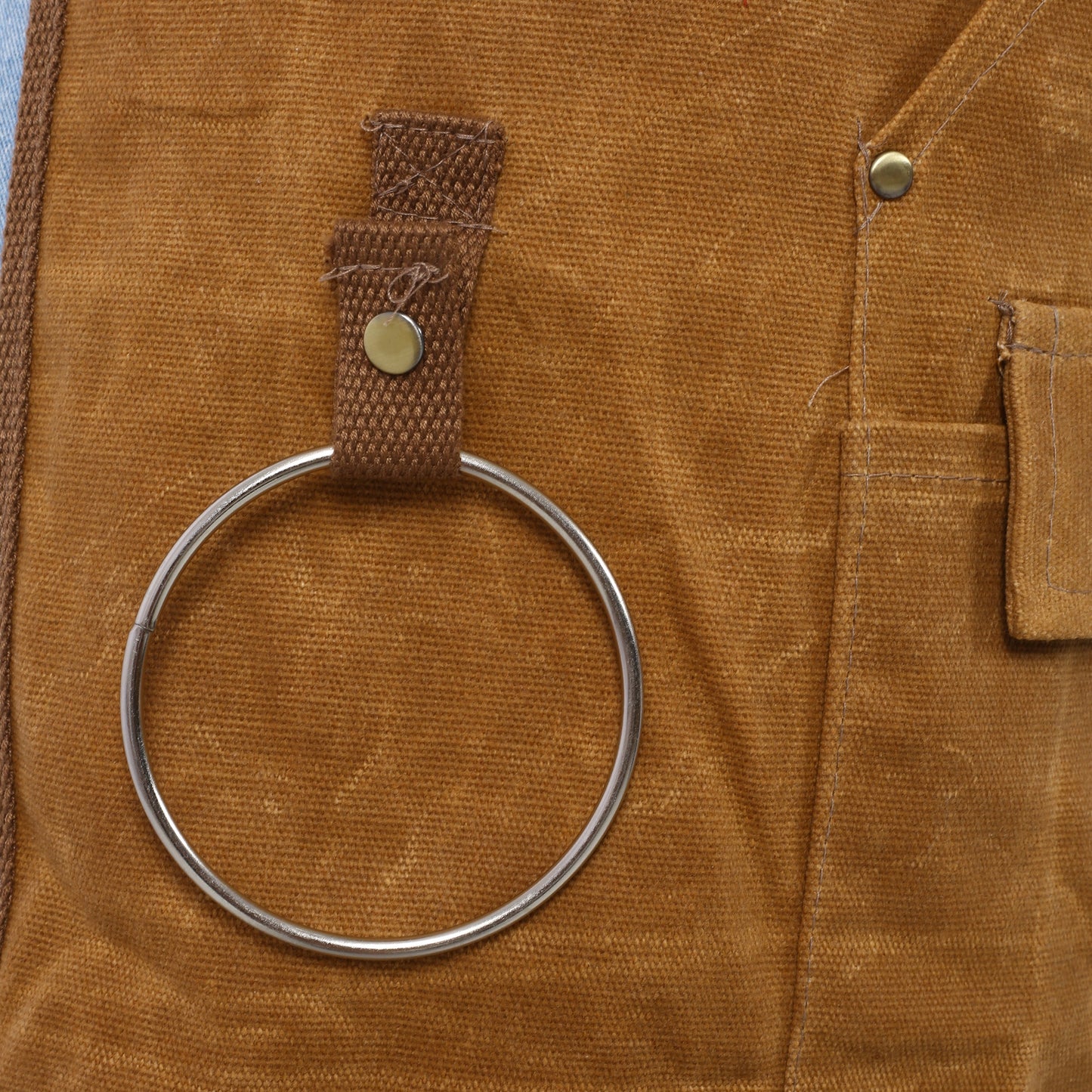 Premium Heavy-Duty Waxed Canvas Tool Apron