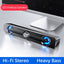 USB Wired Powerful Computer Speaker Bar Stereo Subwoofer Bass speaker Surround Sound Box for PC Laptop phone Tablet MP3 MP4 - Korvel
