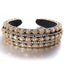 Heavy craftsmanship Baroque crystal headband with retro glass inlaid diamond hair accessories - Korvel