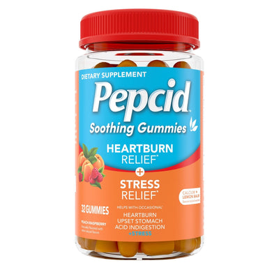 Pepcid Soothing Gummies for Heartburn and Stress Relief