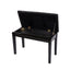 Elegant Piano Bench with Padded Cushion & Storage Compartment