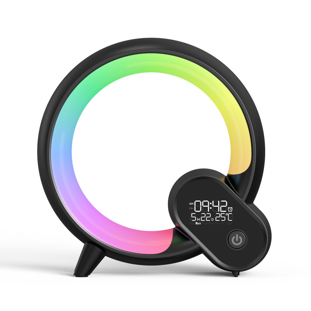 Reloj despertador analógico Creative Q Light con audio Bluetooth