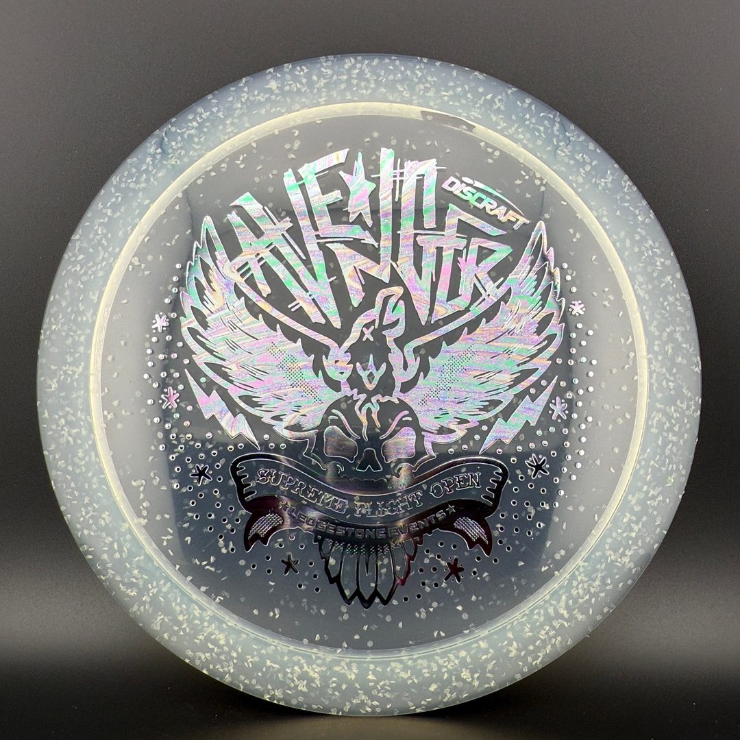 Glo Confetti CryZtal Avenger - Premium Disc Golf Driver
