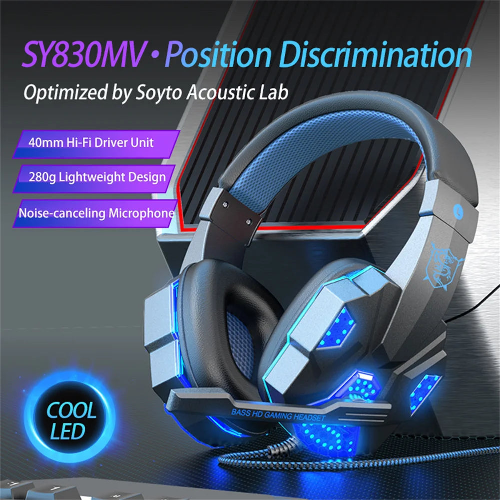 Auricular Gaming Con Cable Premium para Laptops