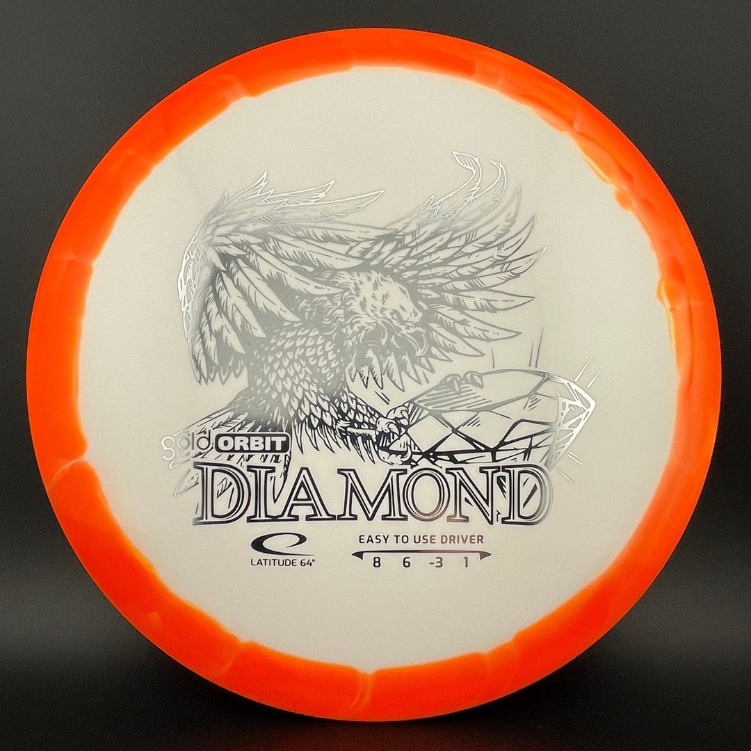 Disque de Golf en Diamant Gold Orbit