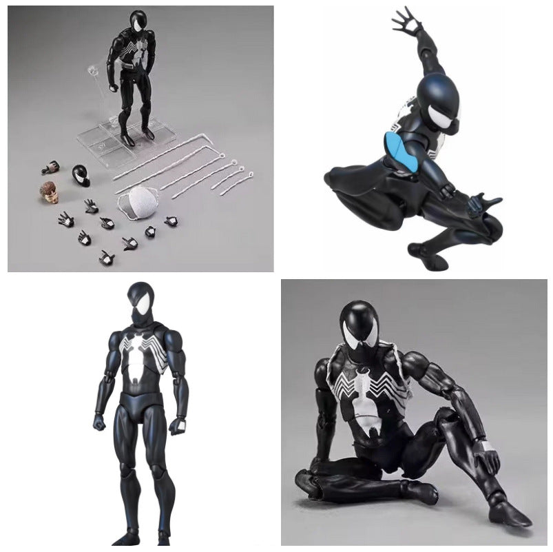 Venom Spider Man Peter Parker mobile anime figurine model - Korvel
