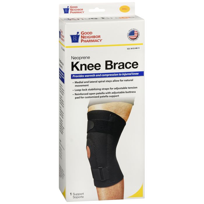 Good Neighbor Pharmacy Neoprene Knee Brace - Black, Small