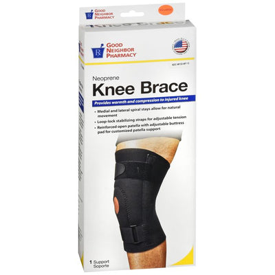 Good Neighbor Pharmacy Neoprene Knee Brace - Black, Extra Large