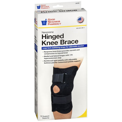 Good Neighbor Pharmacy Neoprene Hinged Knee Brace - Small/Medium
