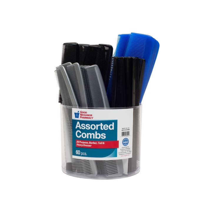 Good Neighbor Pharmacy Assorted Combs Bucket - 60 Count
