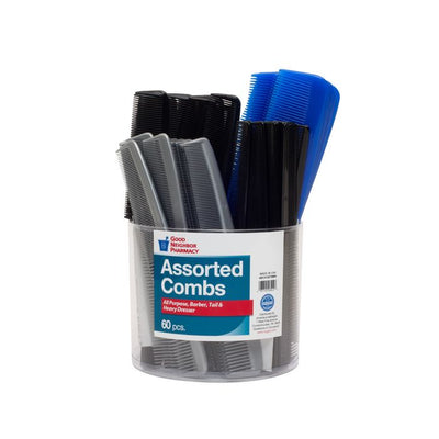 Good Neighbor Pharmacy Assorted Combs Bucket - 60 Count