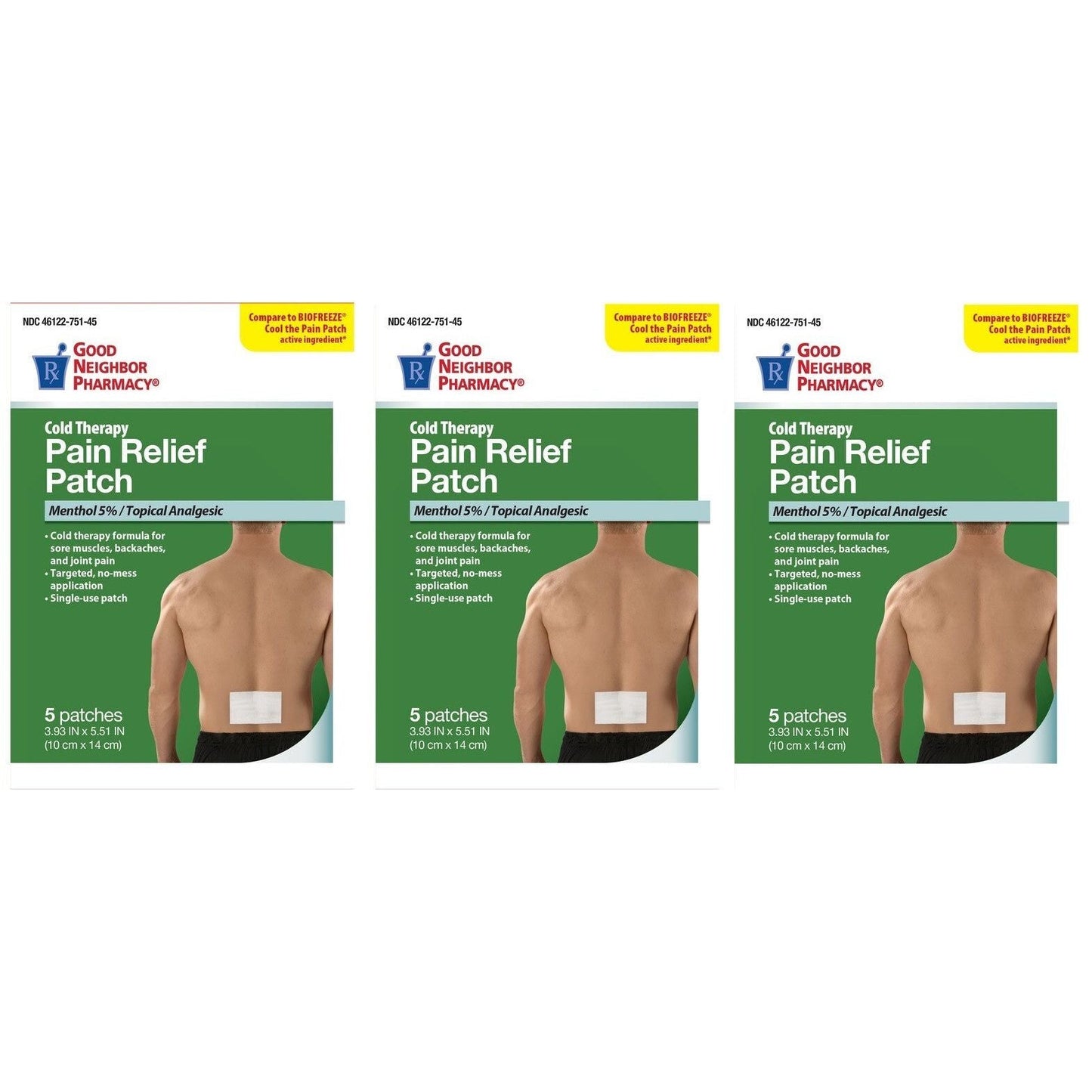 GNP Good Neighbor Pharmacy Pain Relief Patch - 5 Count