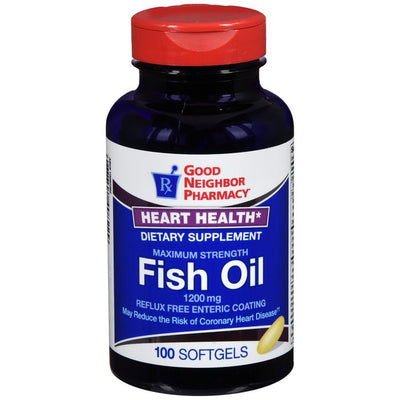 Good Neighbor Pharmacy GNP Fish Oil 1200 Mg Softgel Capsules