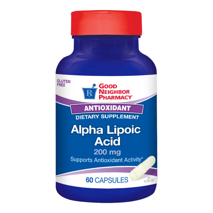 Good Neighbor Pharmacy Alpha Lipoic Acid 200mg Capsules - 60 Count