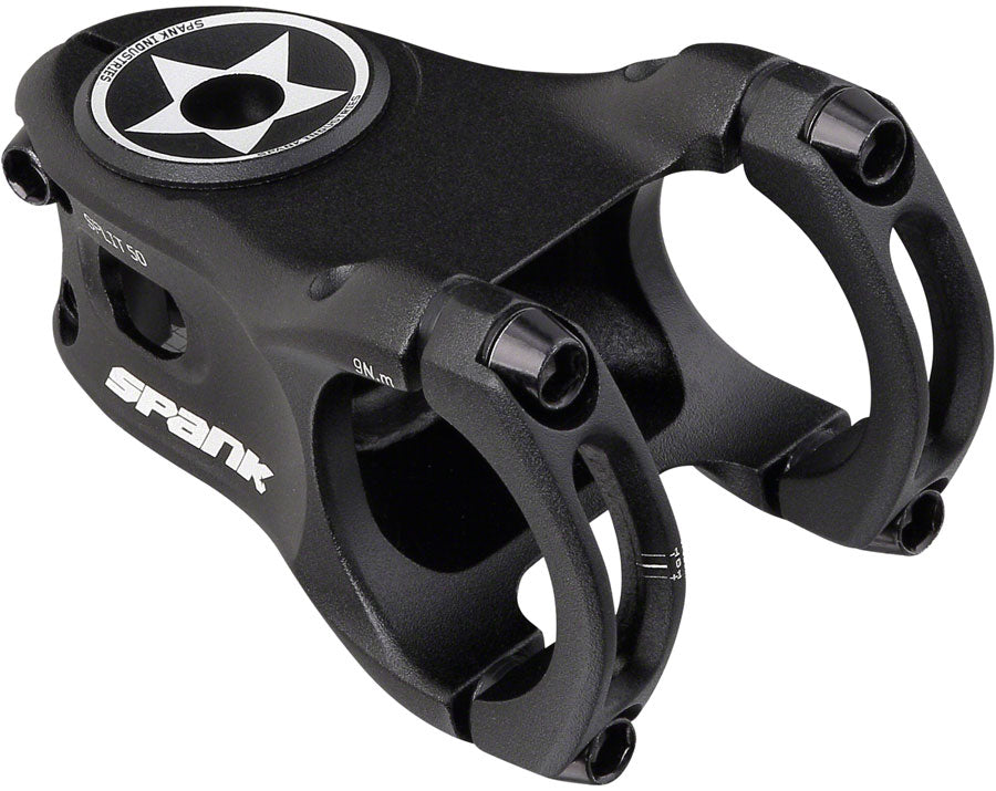 Spank Split Stem - 38mm 31.8 Clamp Aluminio Negro