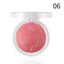 Romantic Beauty Highlighter Blush All-in-One Blush Palette Makeup Pearl Baked Powder Blush Palette - Korvel