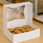 Cake Box - Small 1/4 Sheet - 14x10x4 - Window - Korvel