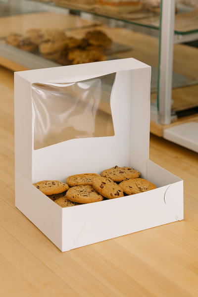 Cake Box - Small 1/4 Sheet - 14x10x4 - Window - Korvel