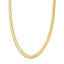 Elegant 14k Yellow Gold Tubogas Necklace - 5.00 mm