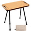 Adjustable Height Folding Picnic Table - Premium Aluminium Alloy