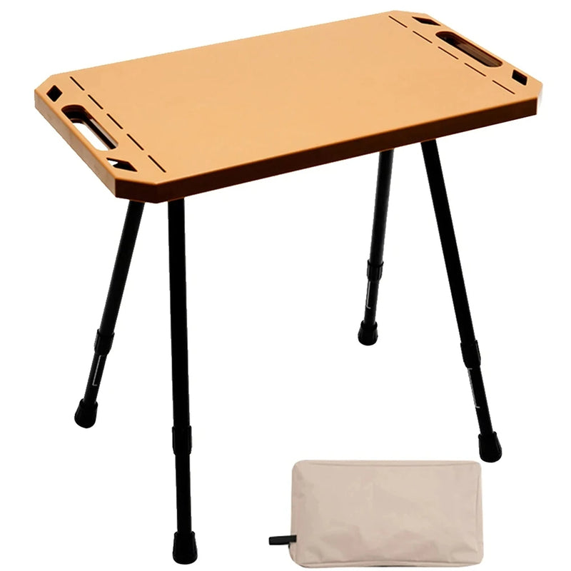 Adjustable Height Folding Picnic Table - Premium Aluminium Alloy