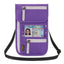 Soporte de Pasaporte Impermeable Multifuncional para Cuello
