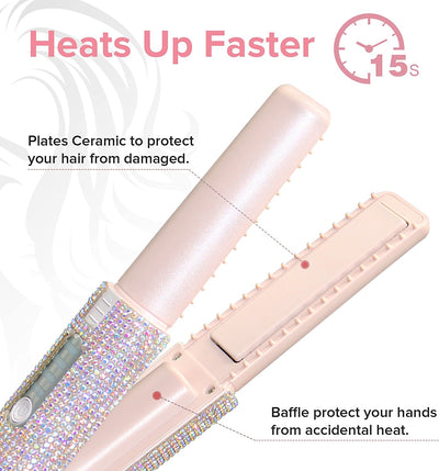 Electric USB Hair Straightening Brush - Multifunctional Styling Tool