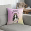 Crown of Static Epilepsy Awareness Throw Pillow