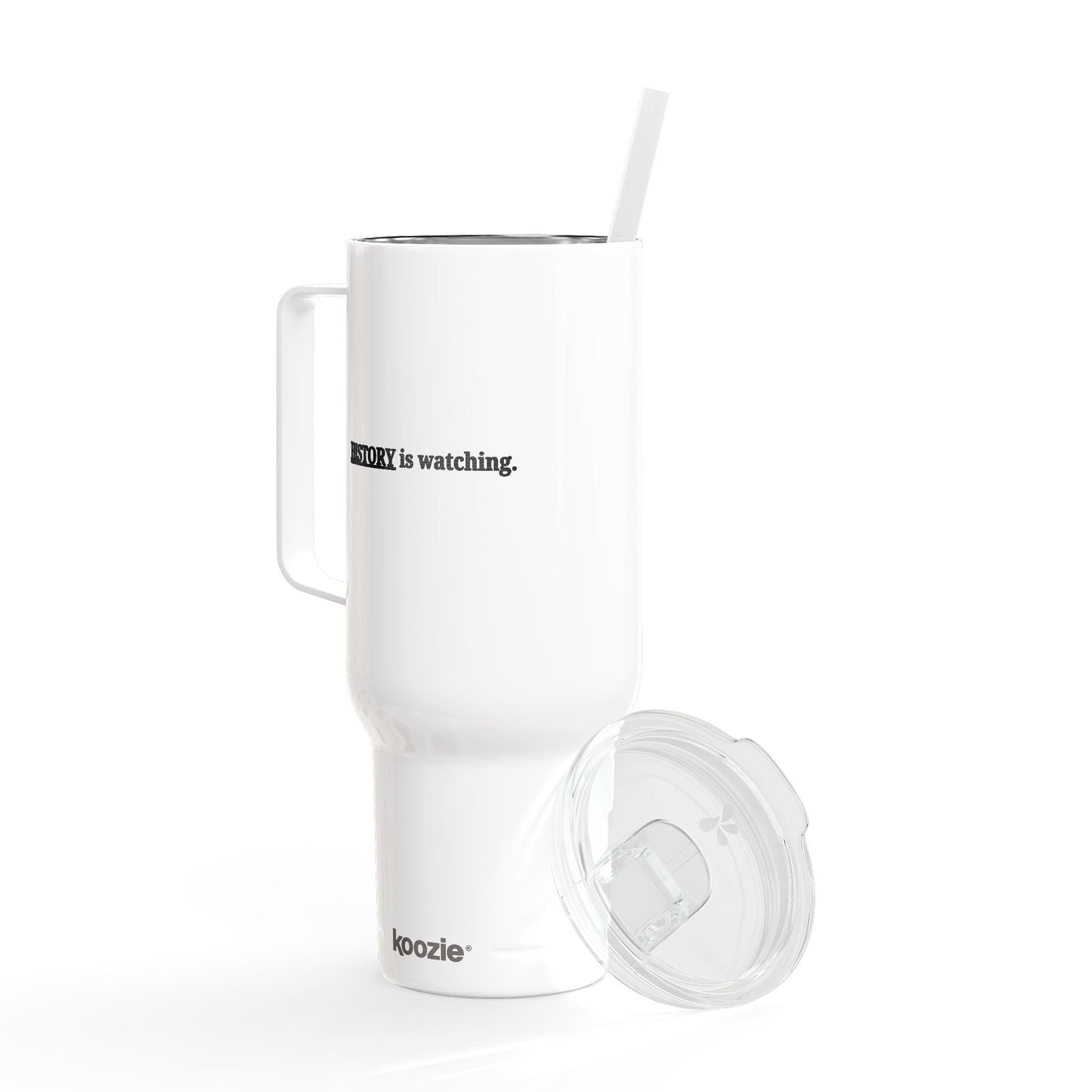 History Is Watching 40oz Insulated Tumbler with Handle
