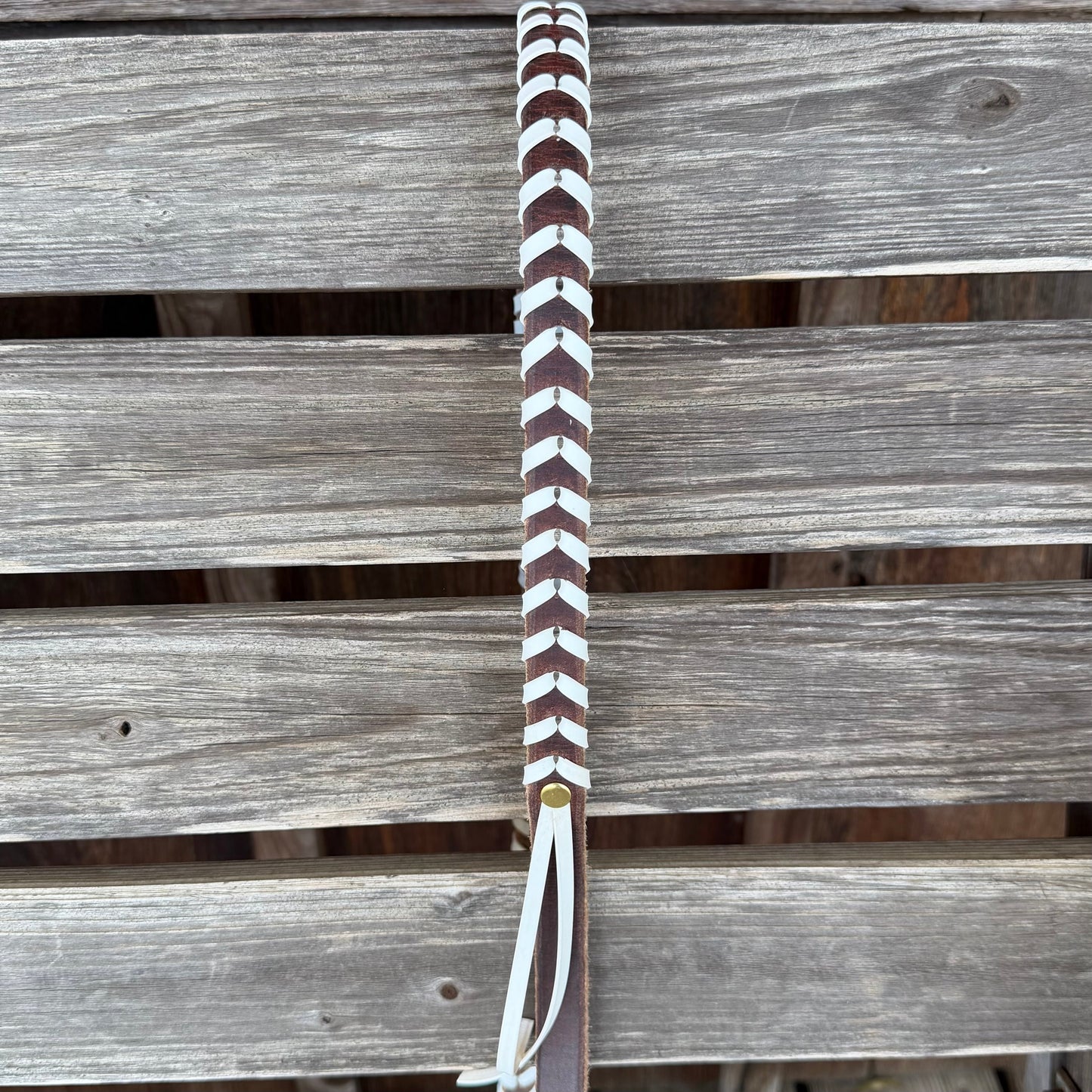 Premium Leather Barrel Racing Reins with Enhanced Grip