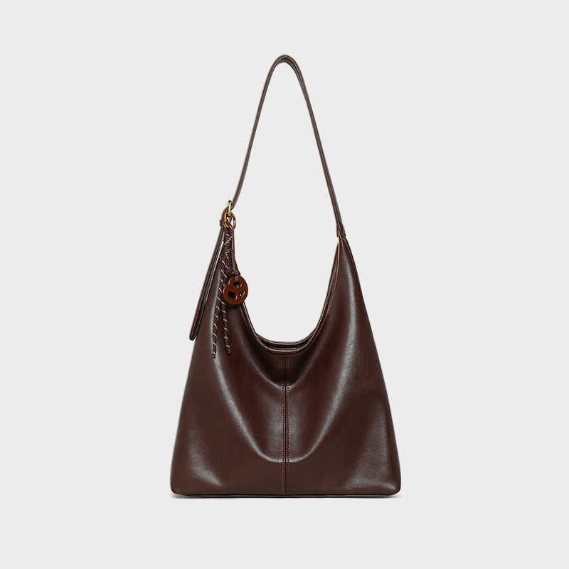 Sac à bandoulière croisé vintage de grande capacité