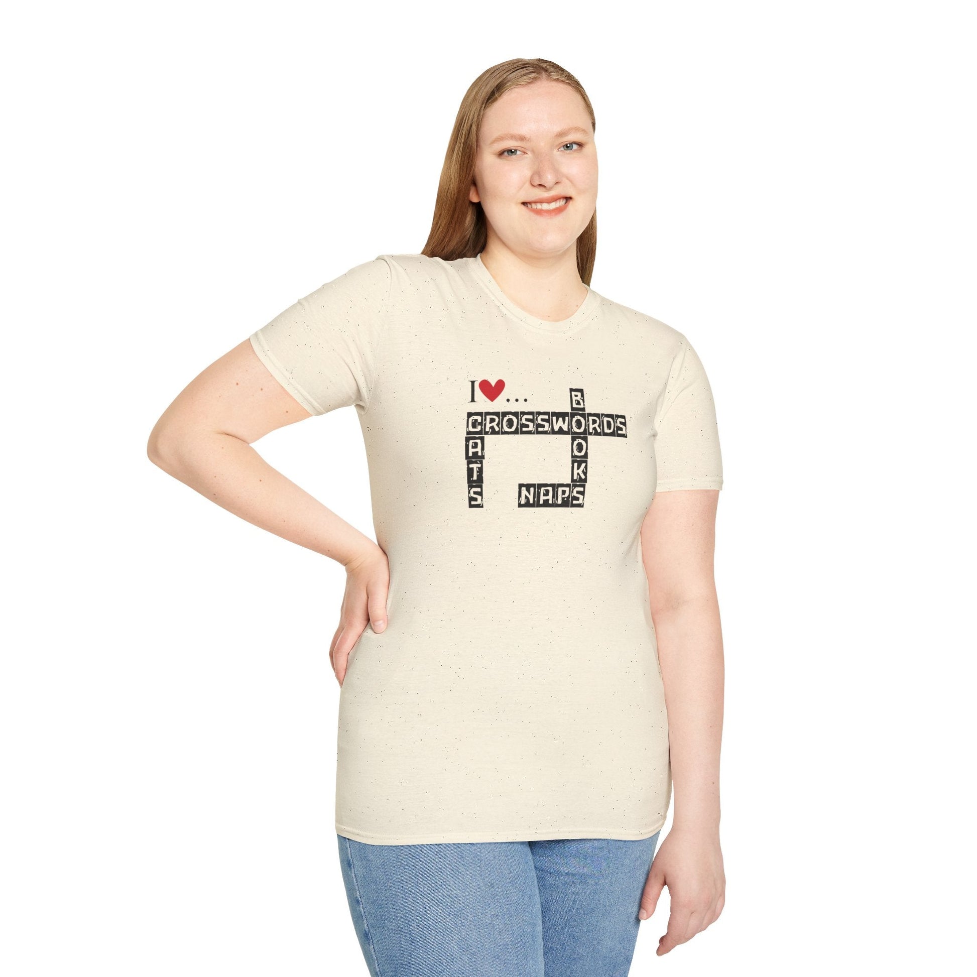 Purrfectly Cozy Crosswords Unisex T-Shirt - Korvel