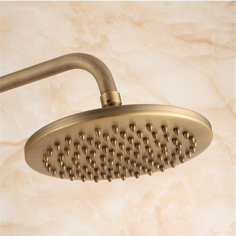 8 Inch Antique Top Spray Shower Head - Korvel