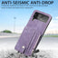Suitable for Samsung Galaxy Z Flip4 folding phone case zipper card insertion protective cover Z Flip3 flip cover - Korvel